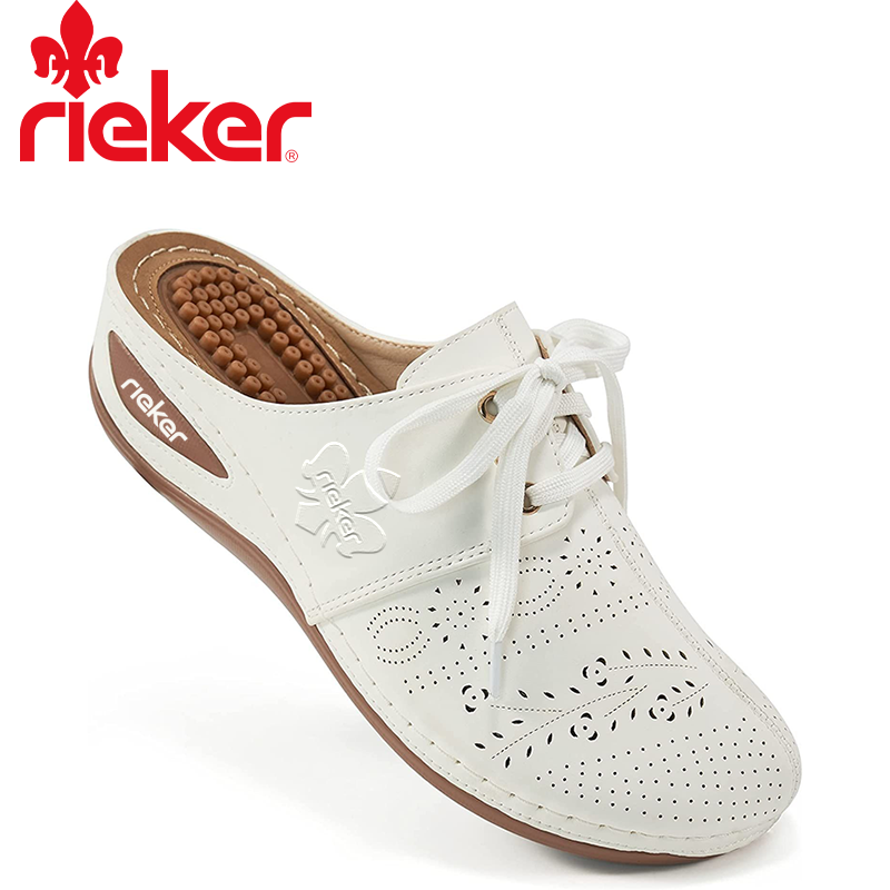 ΝΕΑ ΓΥΝΑΙΚΕΙΑ ΣΑΝΔΑΛΙΑ RIEKER® ΜΕ ΜΑΣΑΖ ΚΑΙ ΣΤΗΡΙΞΗ ΤΗΣ ΚΑΜΑΡΑΣ