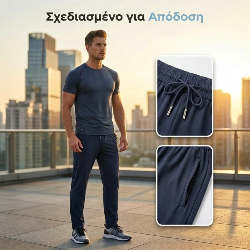 🎁💖Αθλητικό παντελόνι Ice Feel που στεγνώνει γρήγορα – Δροσιστικό υλικό, άνετη εφαρμογή και απορρόφηση υγρασίας 🌿👖
