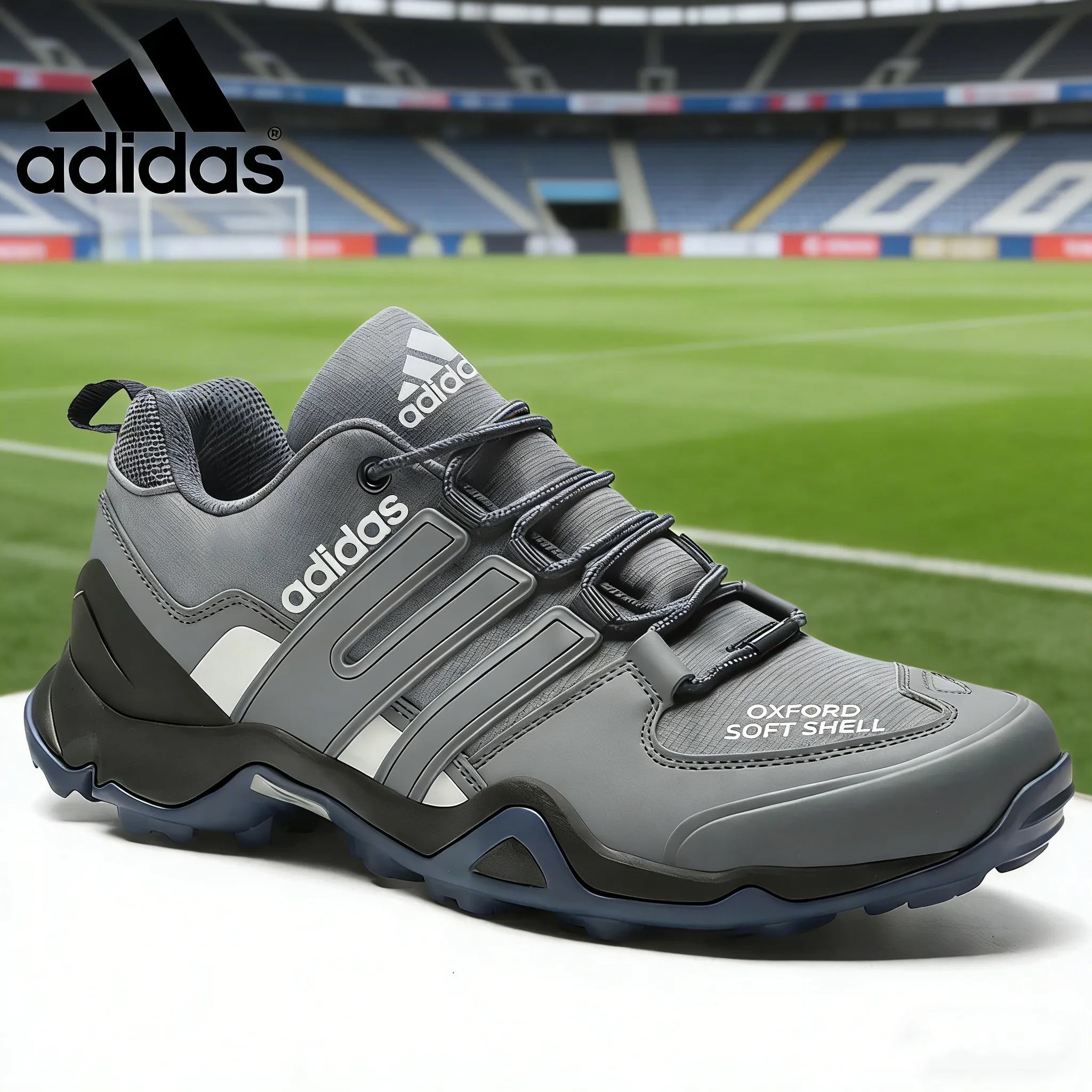 Μπότες πεζοπορίας adidas Oxford Soft Shell με αντιολισθητική σόλα