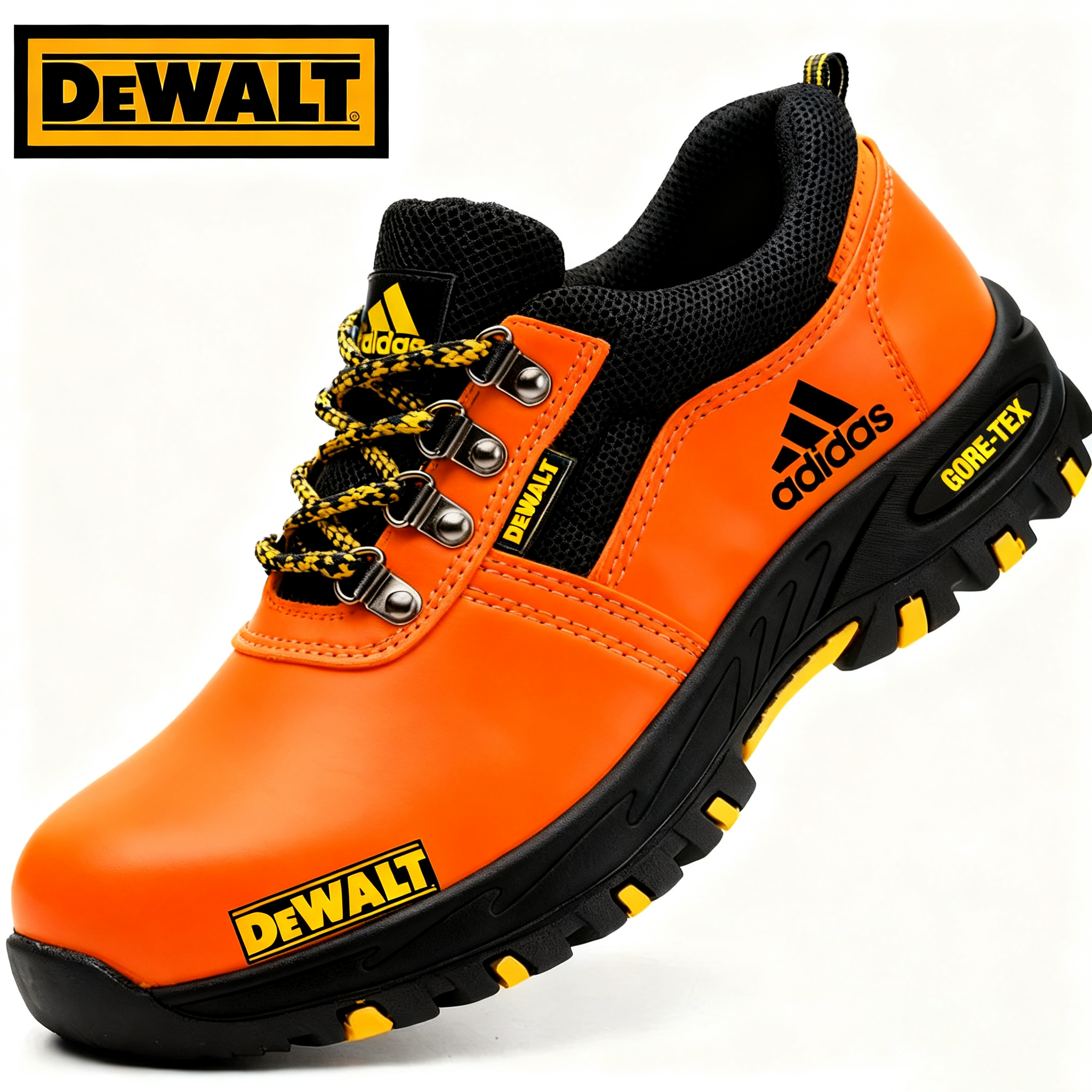 Τα τελευταία 50 σετ κολιέ🎁adidas® και η DEWALT συνεργάζονται για την ανάπτυξη αδιάβροχων μπότες πεζοπορίας