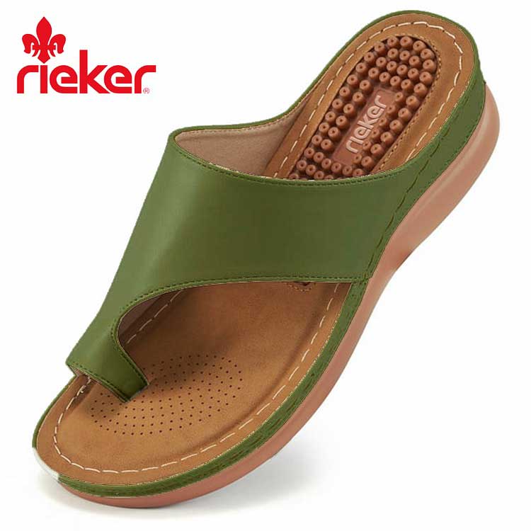 NOWE DAMSKIE SANDAŁY NA PLATFORMIE RIEKER® TO WYGODNE SANDAŁY ORTOPEDYCZNE