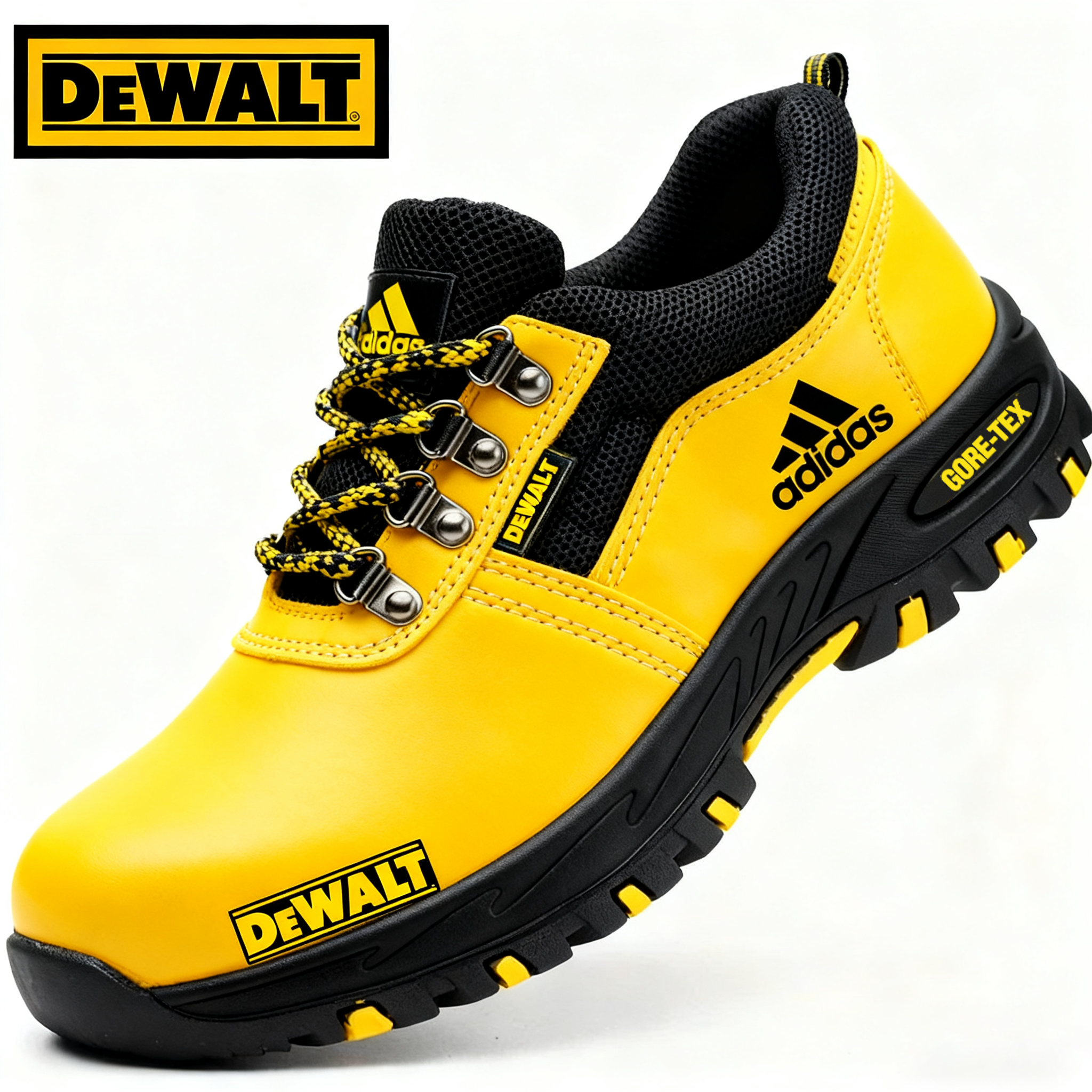 Τα τελευταία 50 σετ κολιέ🎁adidas® και η DEWALT συνεργάζονται για την ανάπτυξη αδιάβροχων μπότες πεζοπορίας