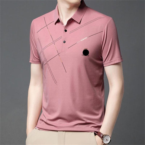 👕Ανδρικό πουκάμισο Ice Silk Stretch, μοντέρνο και άνετο❄️
