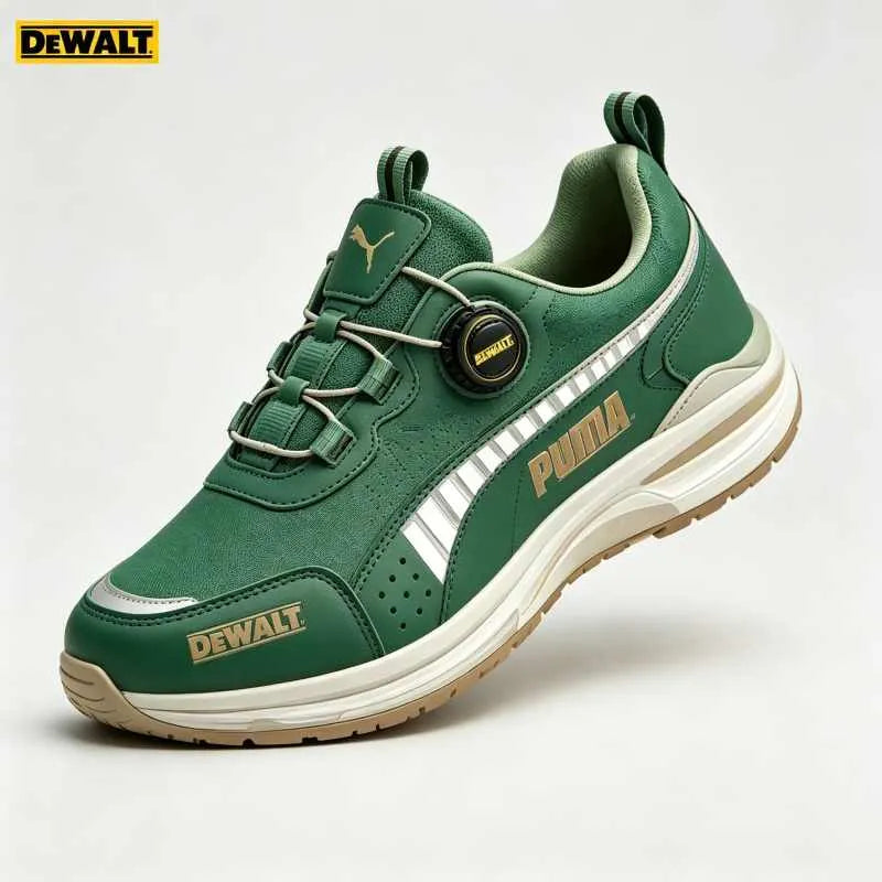 Τα τελευταία 50 σετ κολιέ🎁2026 PUMA και DEWALT αδιάβροχα και αναπνεύσιμα ανδρικά casual δερμάτινα παπούτσια