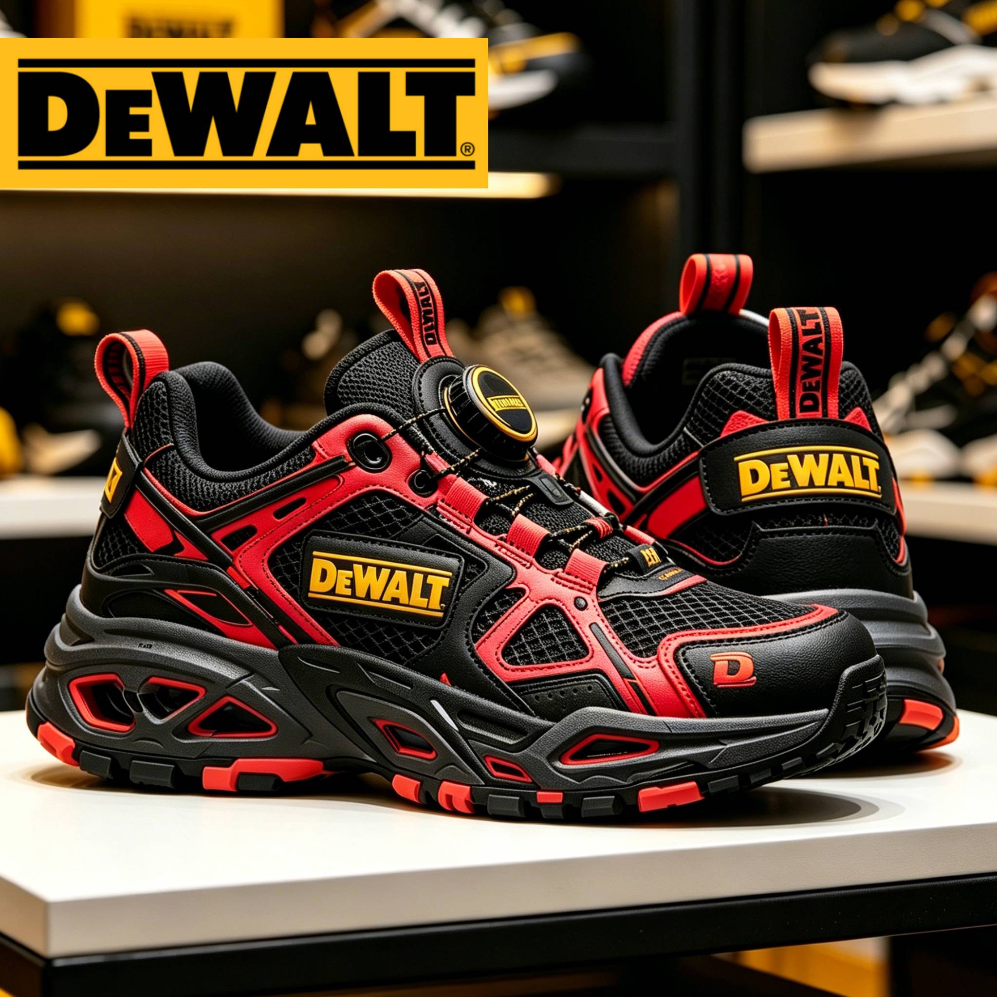 Τα τελευταία 50 σετ κολιέ🎁🌾DEWALT Επαγγελματικά αδιάβροχα και αναπνεύσιμα παπούτσια εργασίας και πεζοπορίας για άνδρες