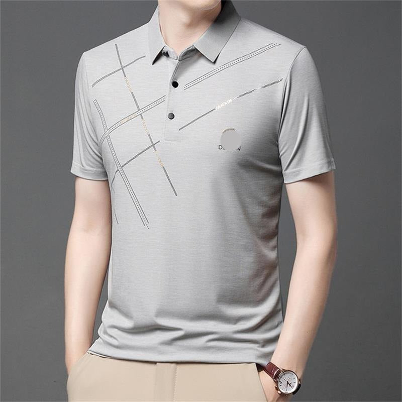 👕Ανδρικό πουκάμισο Ice Silk Stretch, μοντέρνο και άνετο❄️