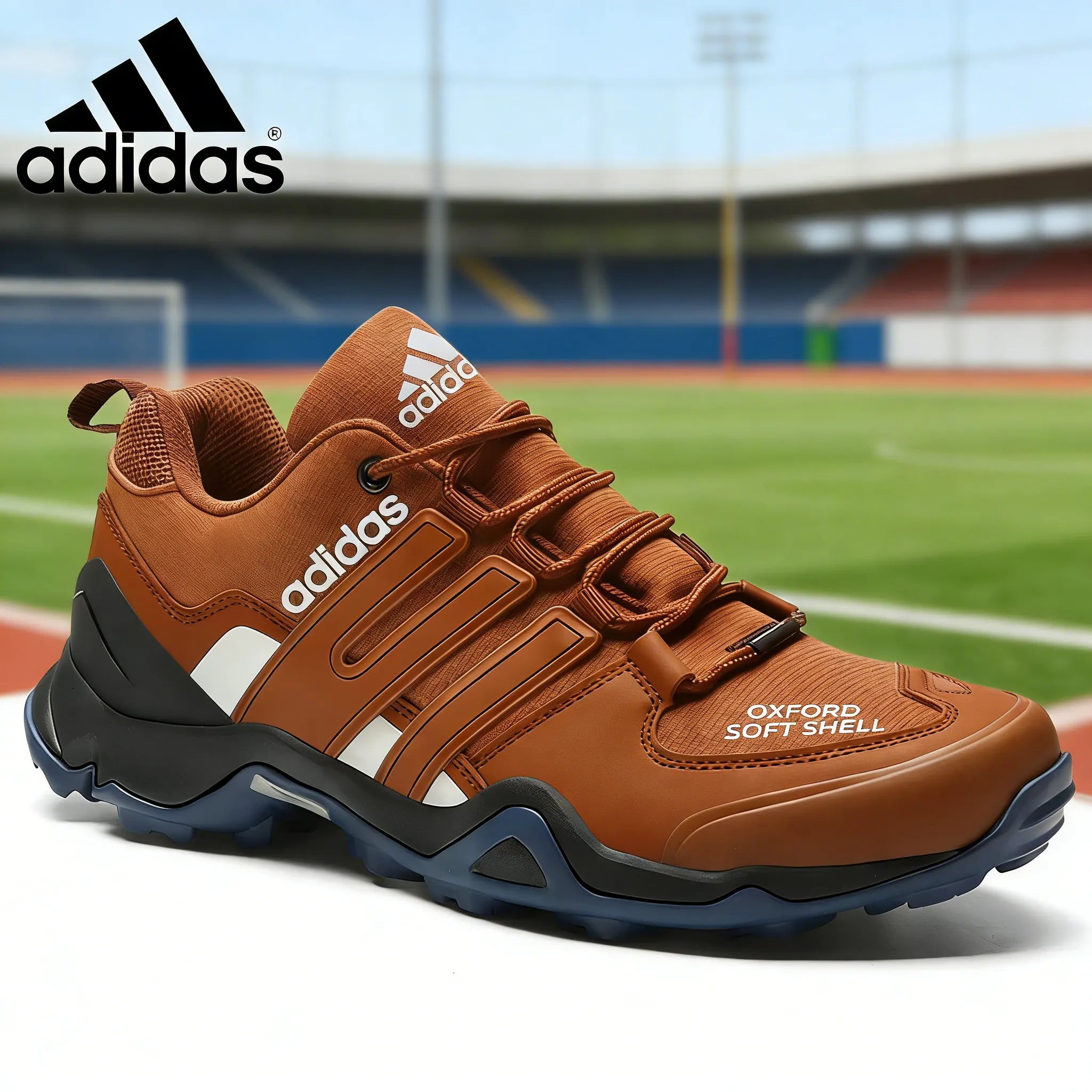 Μπότες πεζοπορίας adidas Oxford Soft Shell με αντιολισθητική σόλα