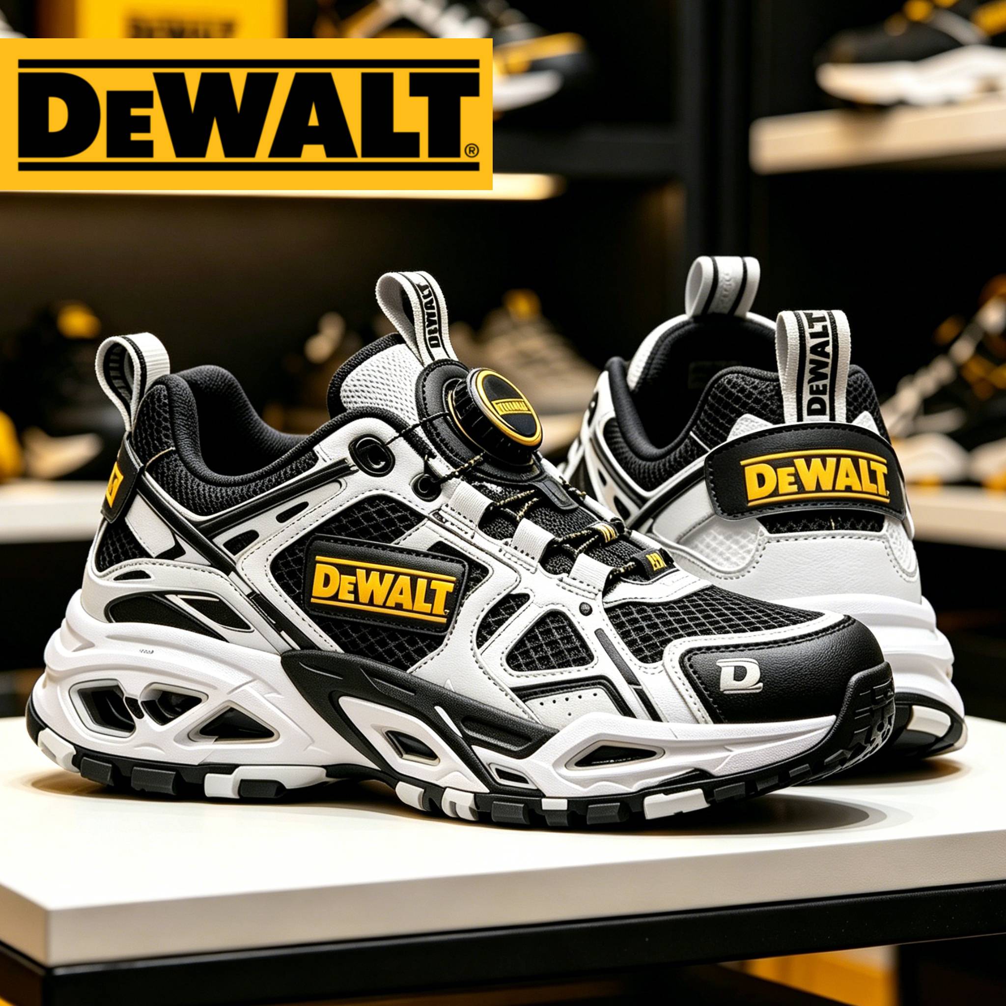Τα τελευταία 50 σετ κολιέ🎁🌾DEWALT Επαγγελματικά αδιάβροχα και αναπνεύσιμα παπούτσια εργασίας και πεζοπορίας για άνδρες