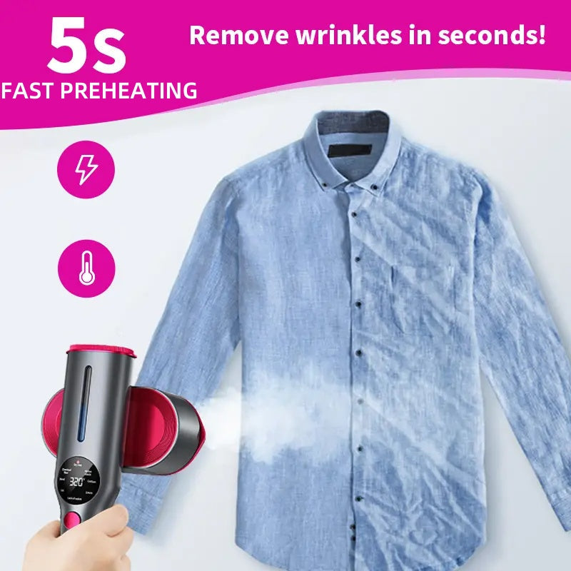 📢💥ΠΕΡΙΟΡΙΣΜΕΝΕΣ ΠΡΟΣΦΟΡΕΣ 50% ΕΚΠΤΩΣΗ💖🎁Συμπαγής ατμομάγειρας ρούχων SteamPro™ με εργονομικά περιστρεφόμενη λαβή